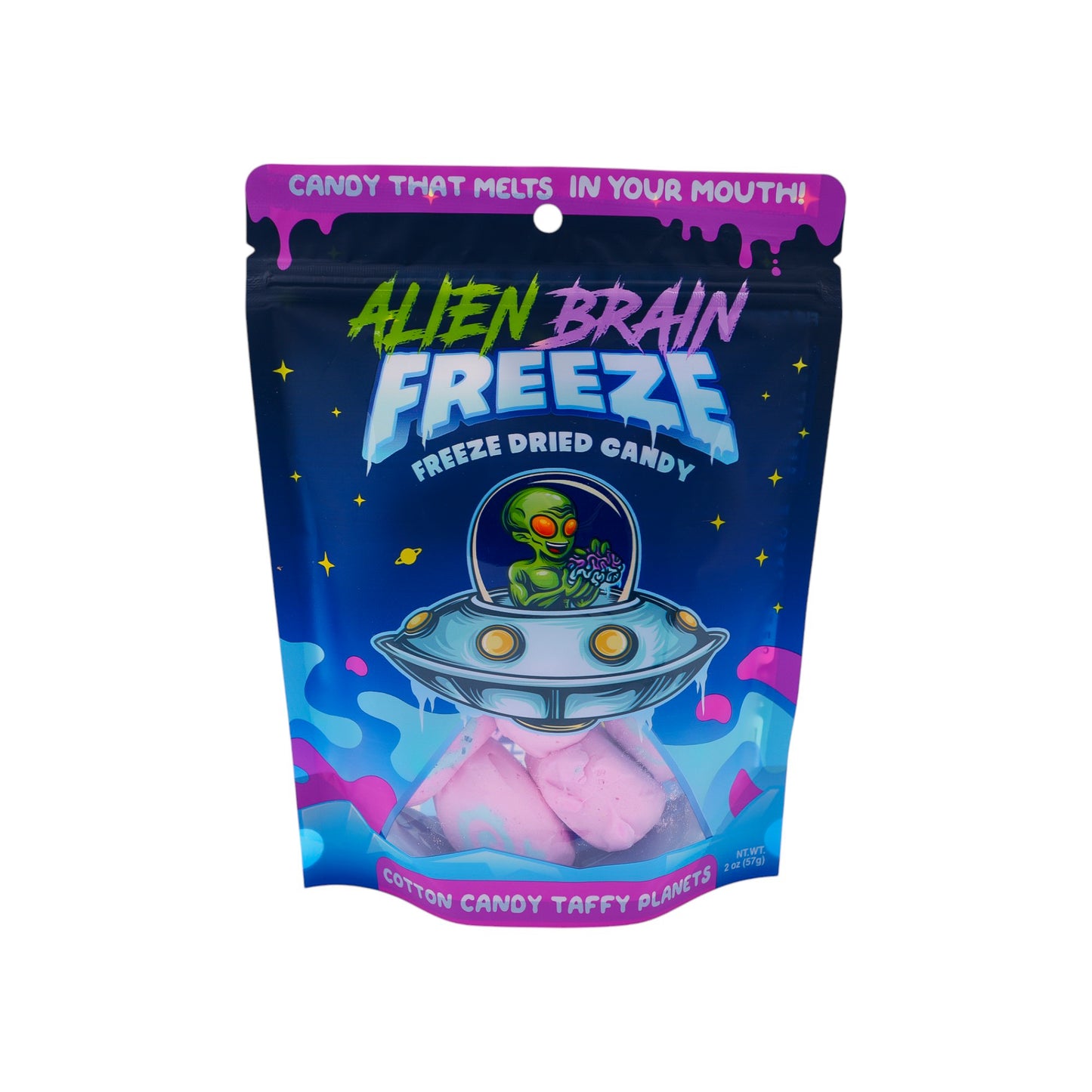 Cotton Candy Taffy Planets - 2oz-12 count