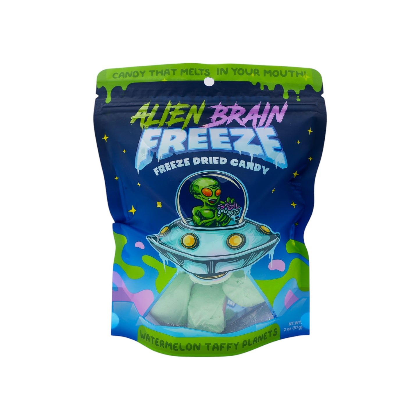 Watermelon Taffy Planets - 2oz- 12 count