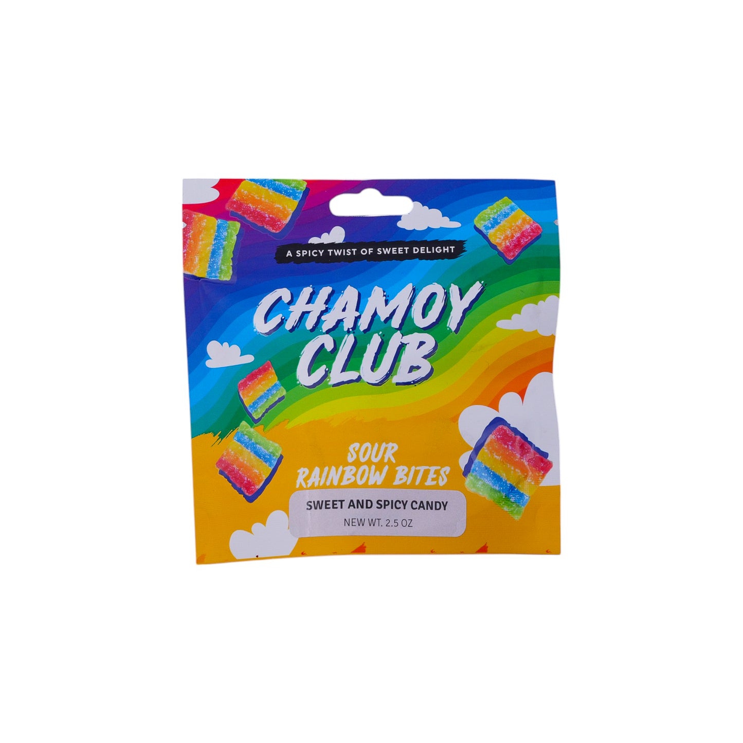 Sour Rainbow Bites 2.5oz- Chamoy Club