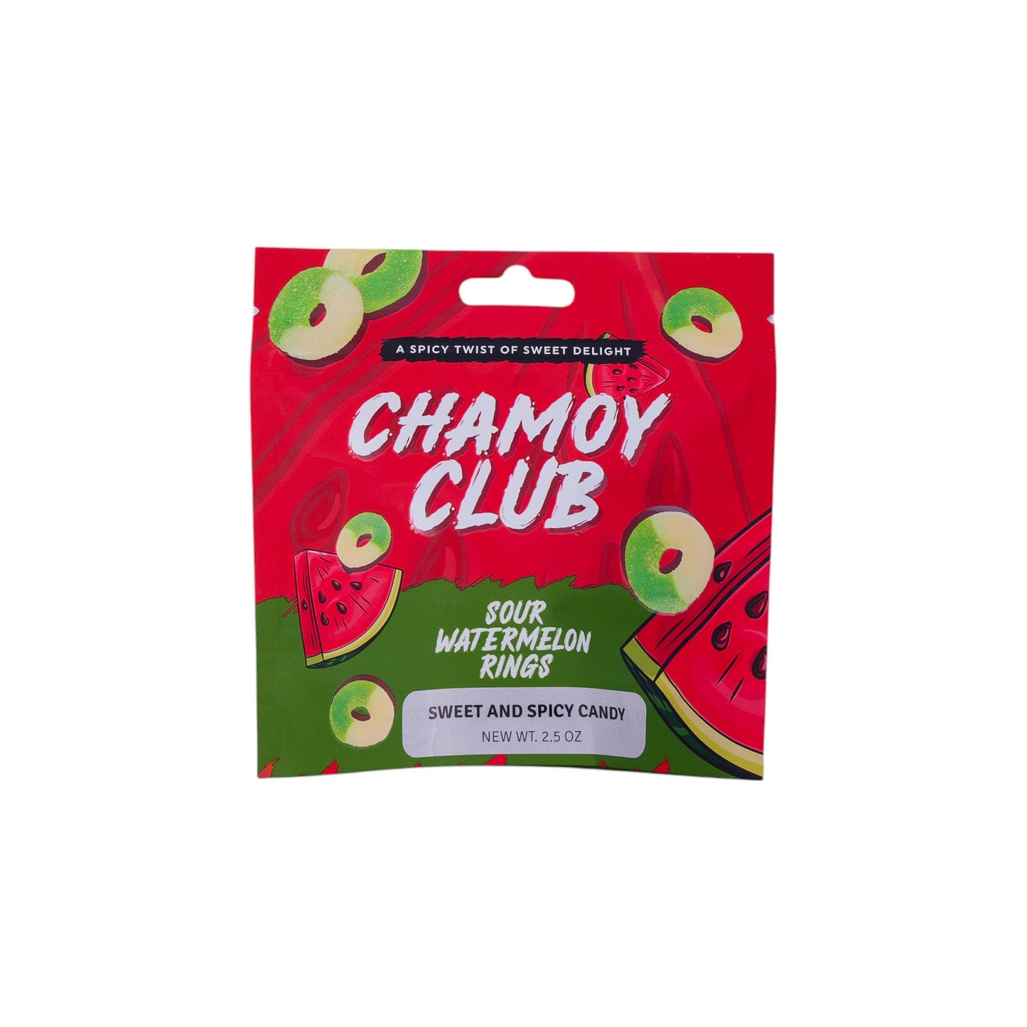 Sour Watermelon Rings 2.5oz- Chamoy Club