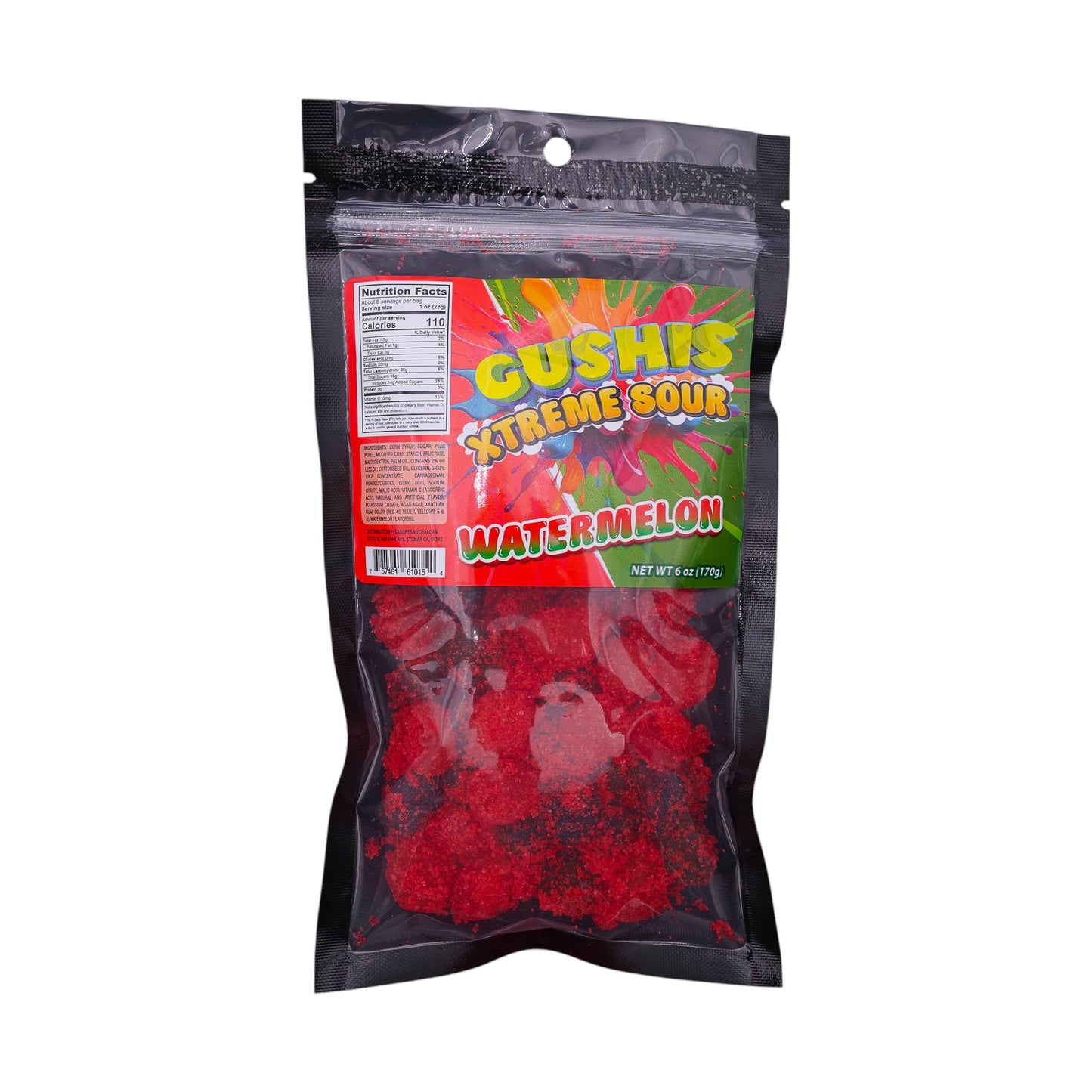 Gushis Xtreme sour Watermelon-Count 25