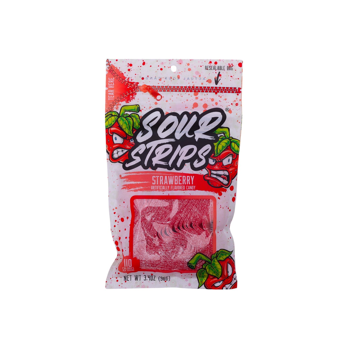 STRAWBERRY- SOUR STRIPS