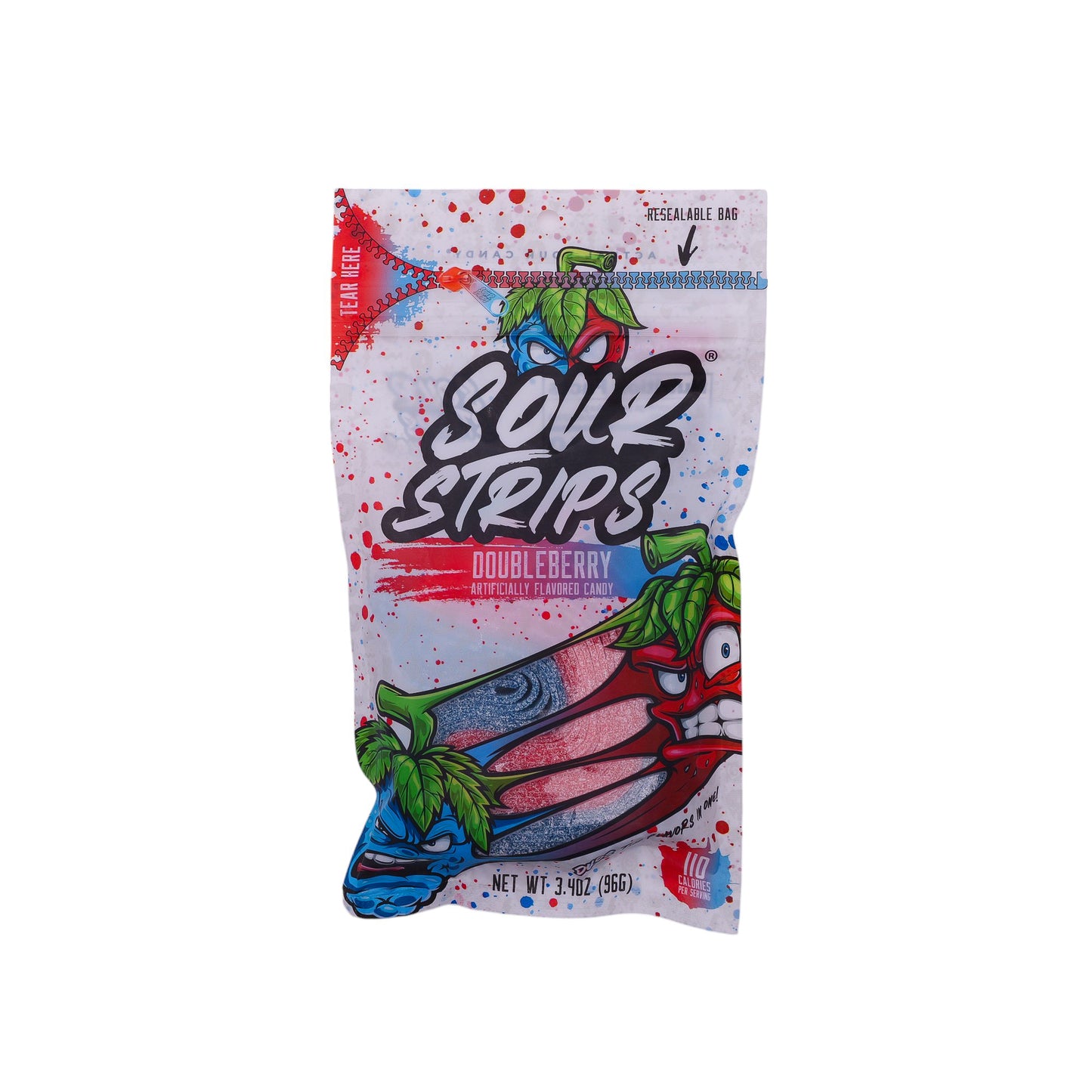 DOUBLEBERRY- SOUR STRIPS