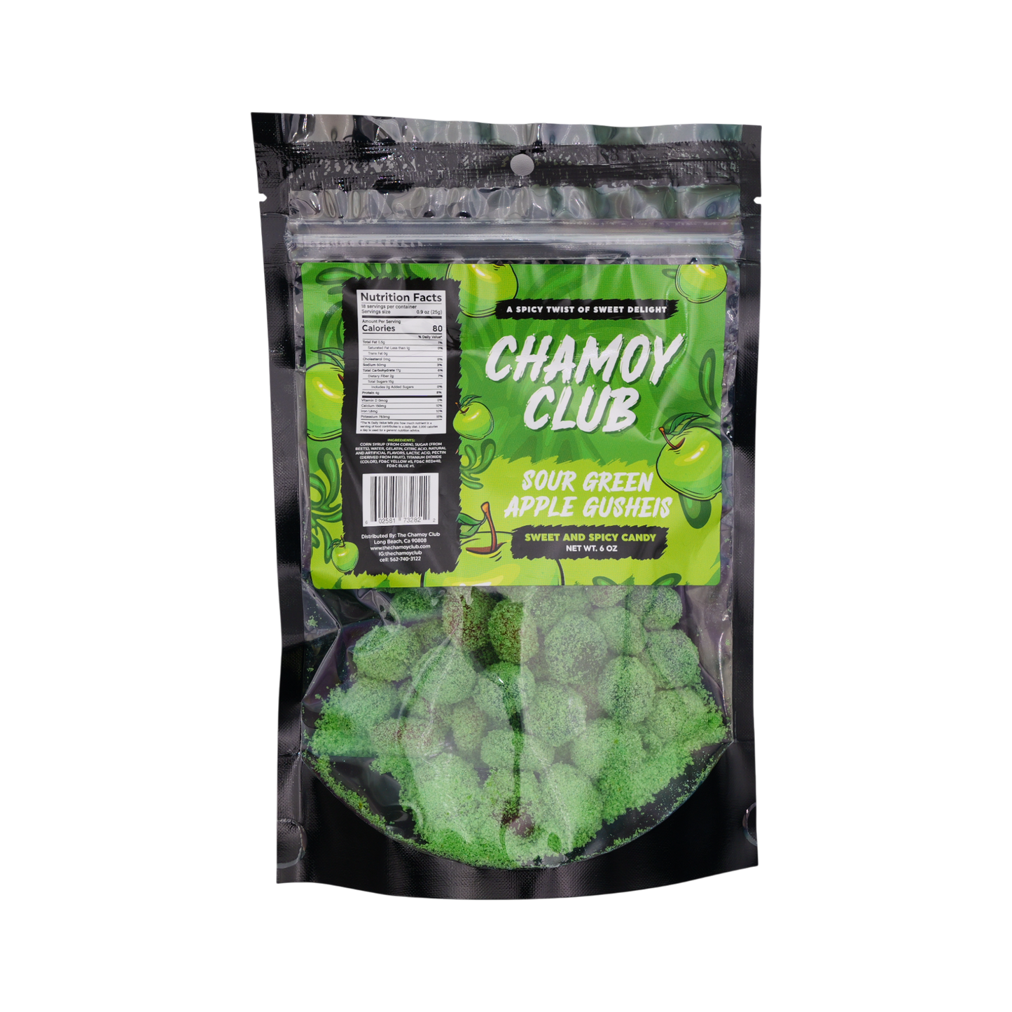 Chamoy Club – Sour Gushies Green Apple (SA)