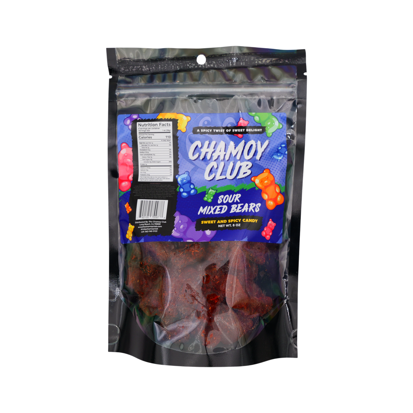 Chamoy Club – Sour Bears 12 Count
