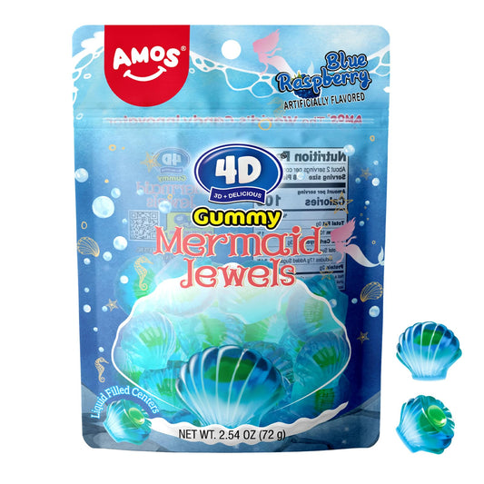 Mermaid Jewels SUB 6OZ-4D Gummy