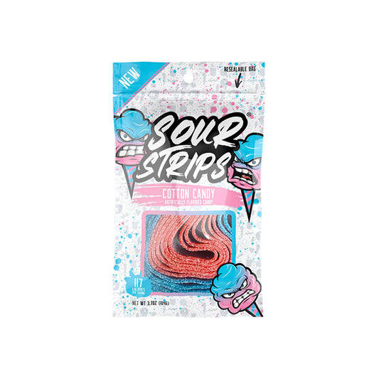 COTTON CANDY- SOUR STRIPS