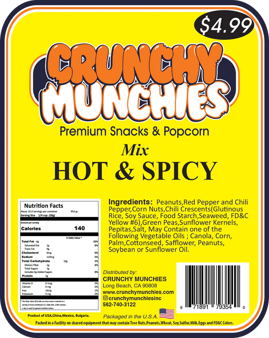 Hot & Spicy Mix- Crunchy Munchies