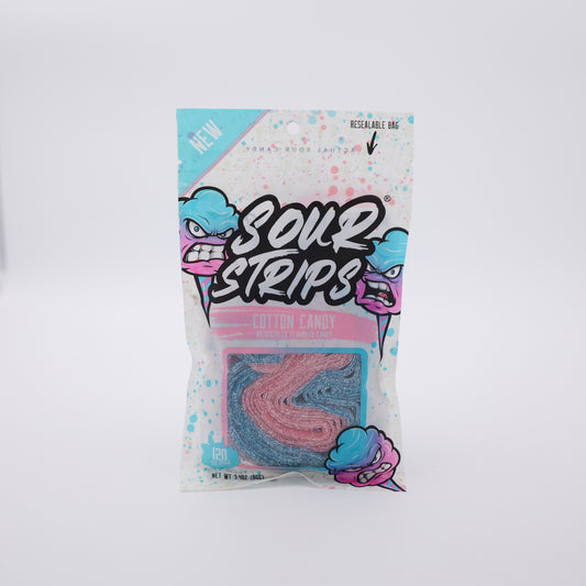 COTTON CANDY- SOUR STRIPS