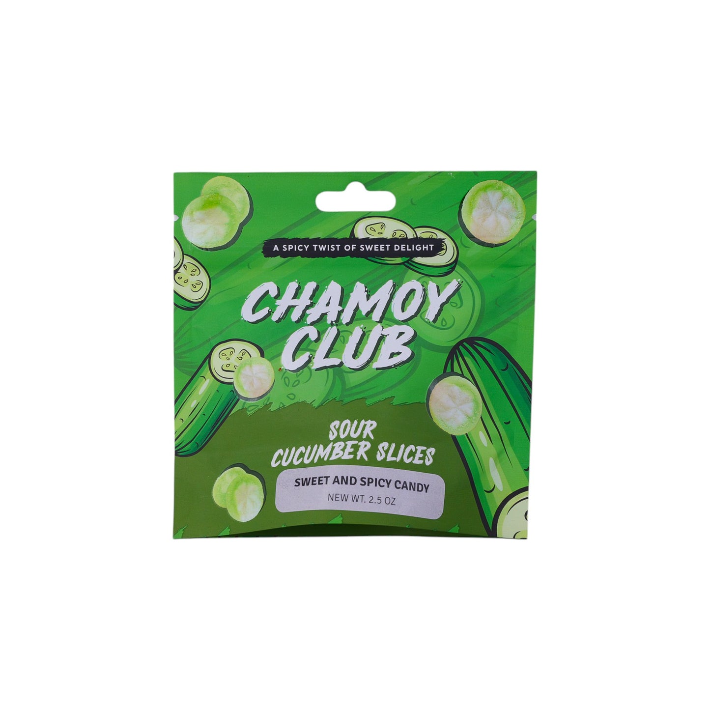 Sour Cucumber Slices 2.5oz- Chamoy Club