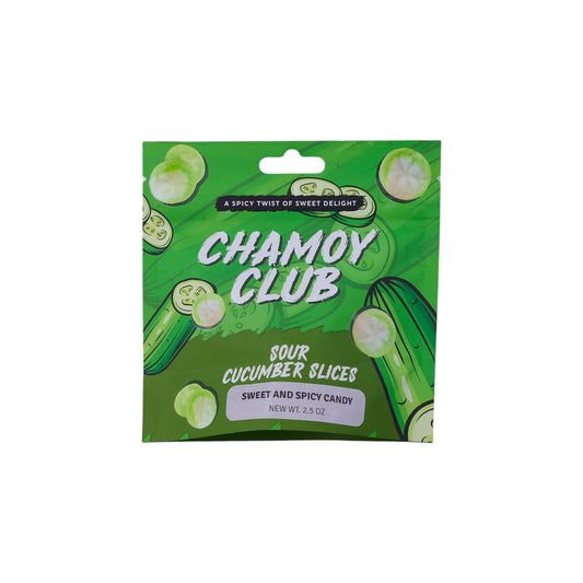 Sour Cucumber Slices 2.5oz- Chamoy Club