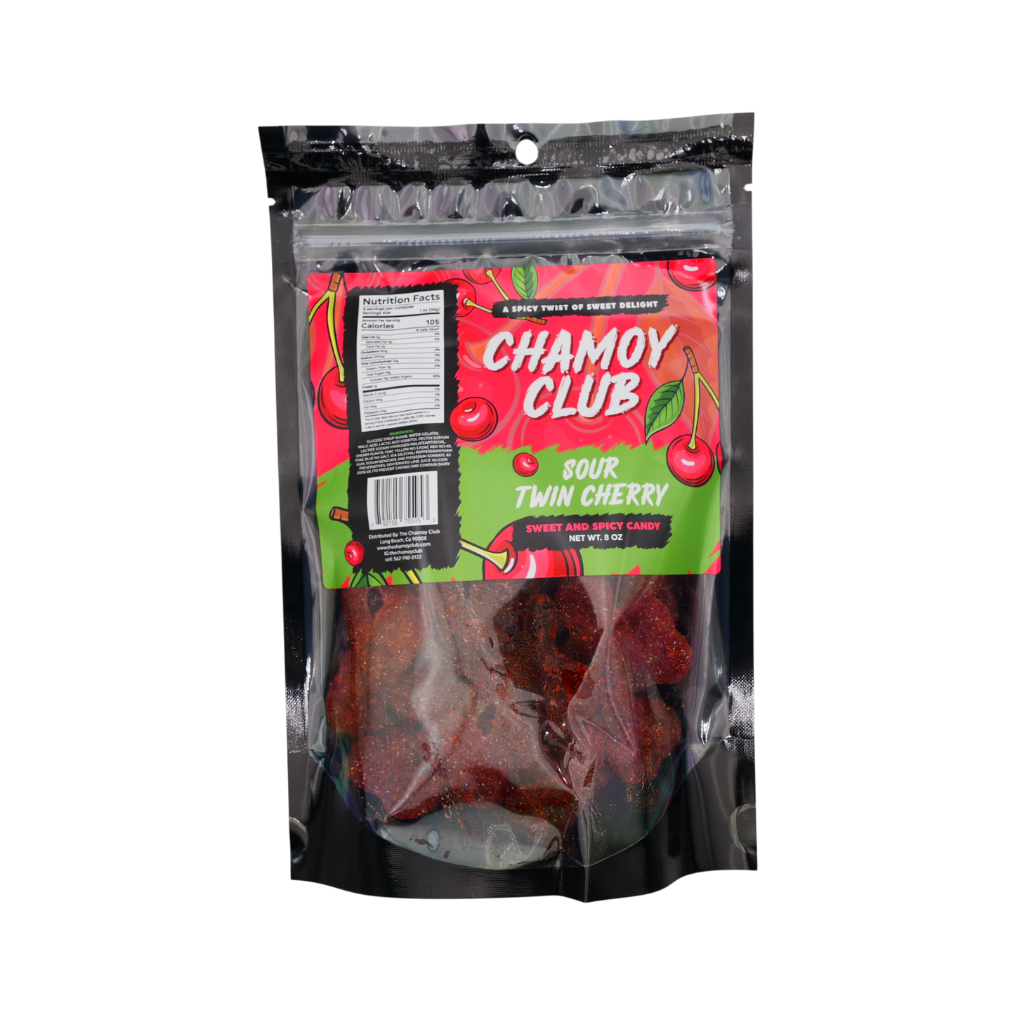Chamoy Club – Cherry Bites 12 Count