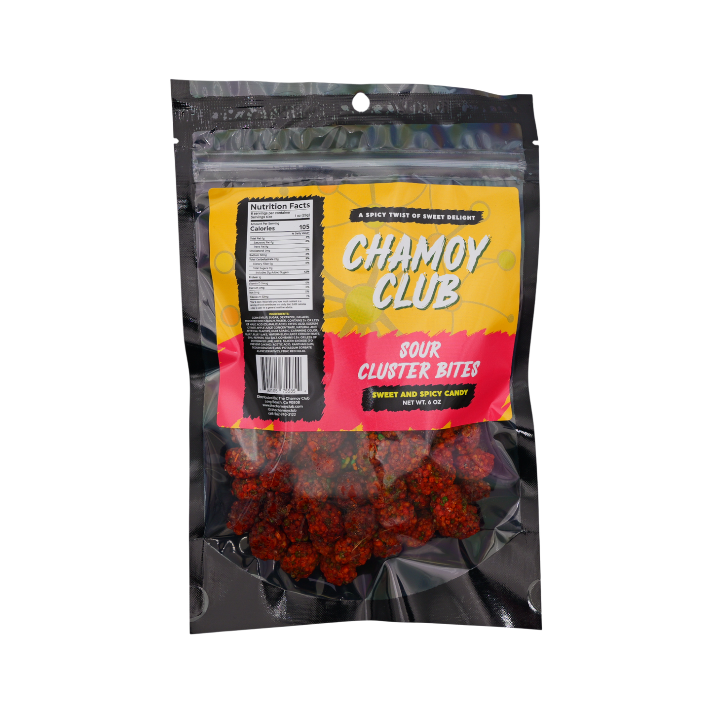 Chamoy Club – Sour Clusters 12 Count