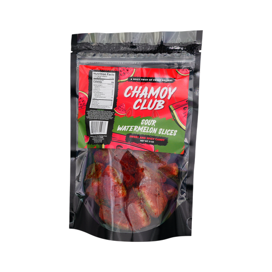 Sour Watermelon Slices 8oz- Chamoy Club (SA)