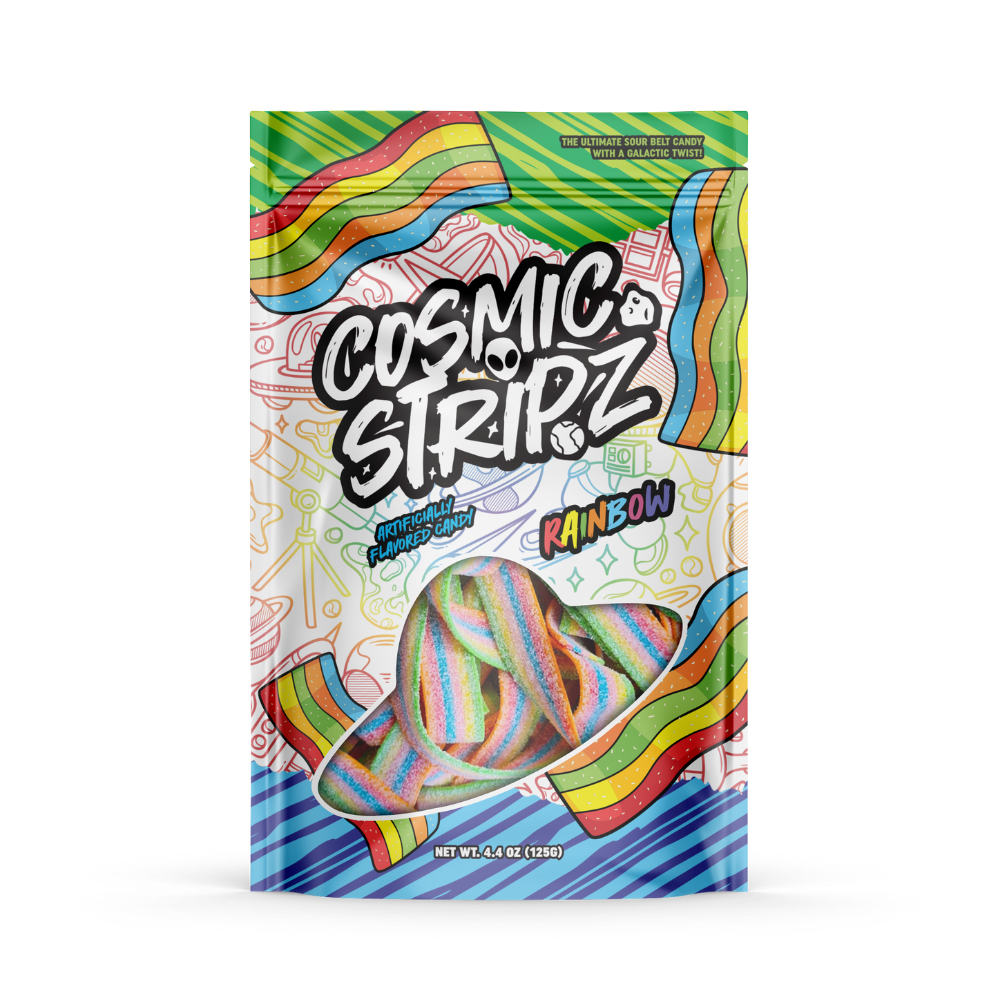 Cosmic Stripz – Rainbow (4.4oz)