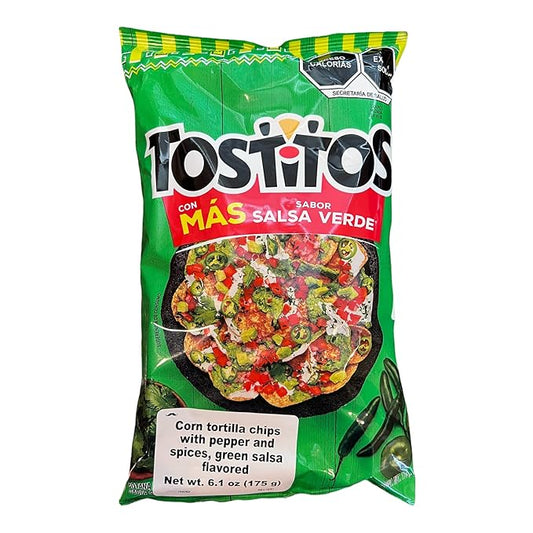 Tostito Salsa Verde- Sabritas count 30