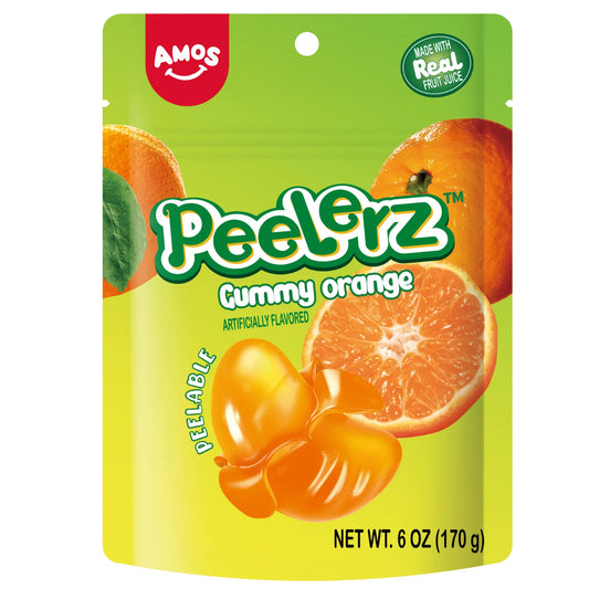 Orange  Peelerz Gummy 6OZ- -12 Count (Copy)